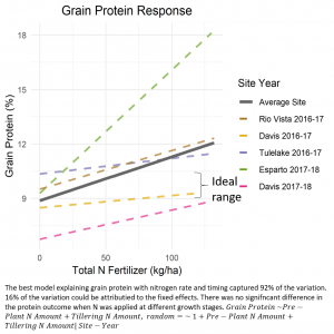 Grain Protein Response Graph